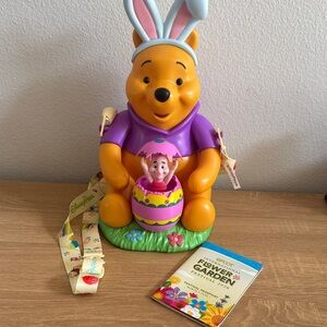 Disney Parks 2026 Winnie the Pooh Piglet Easter Spring Popcorn Bucket W/Passport